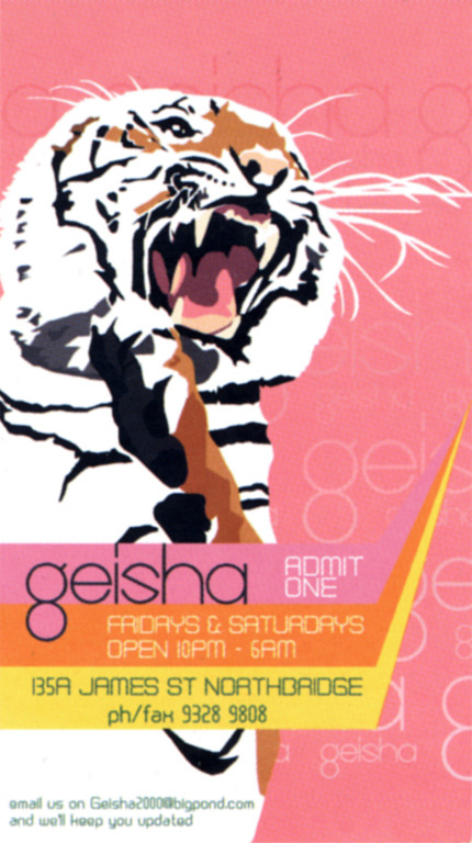Geisha Nightclub Pass