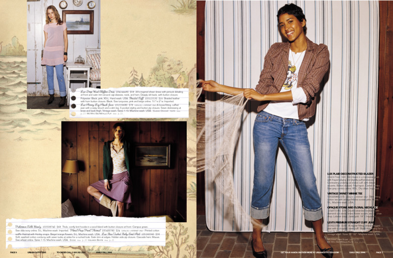Urban Outfitters Catalog Spread